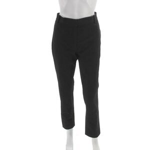 Joseph Womens Dress Pants Black Viscose Button Inseam 29 Size 40